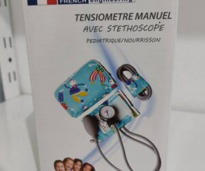 TENSIOMÈTRE MANUEL AVEC STÉTHOSCOPE  PEDIATIQUE & NOUVEAU NE