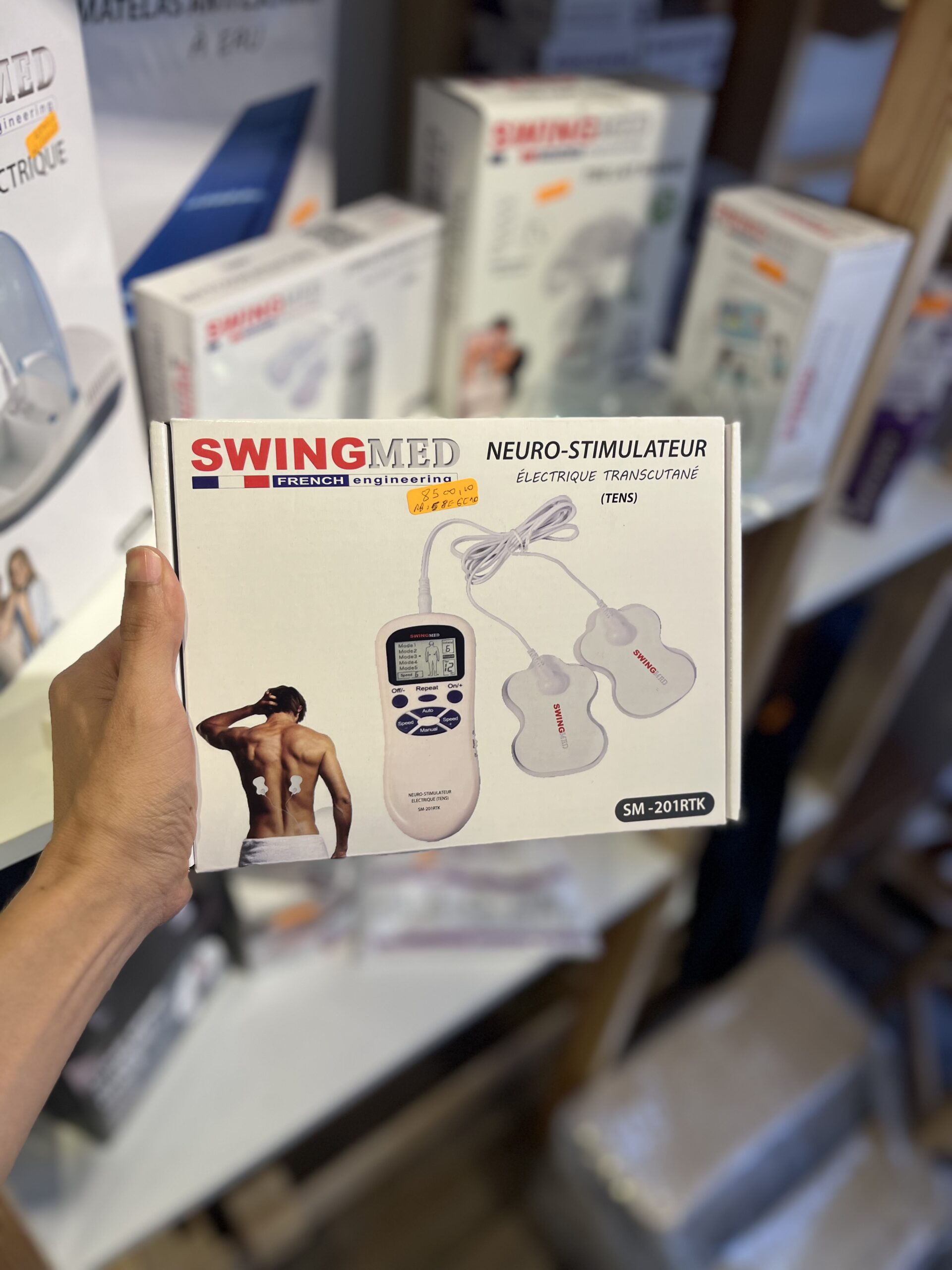 NEURO-STIMULATEUR ÉLECTRIQUE TRANSCUTANÉ (TENS)