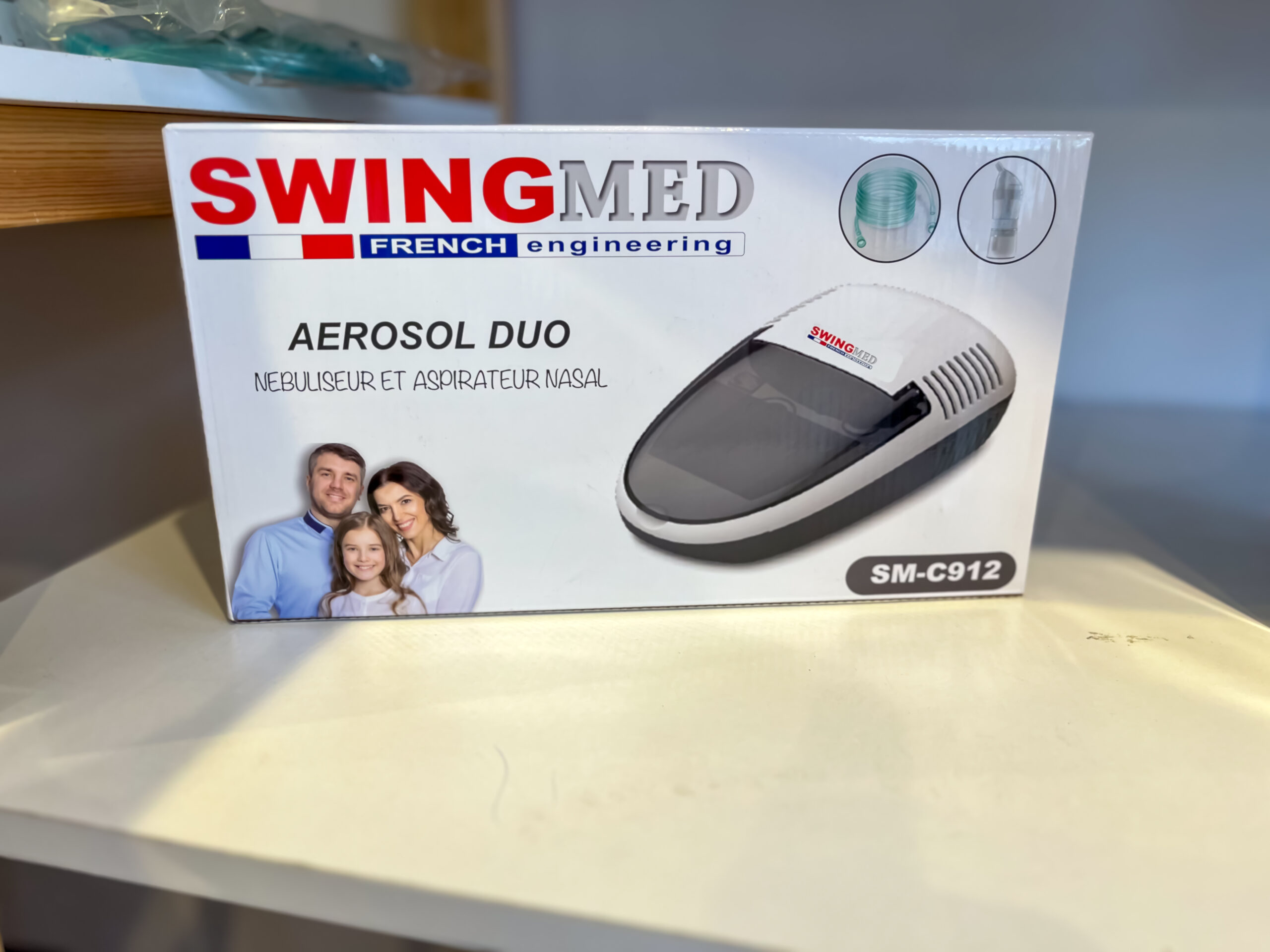 AEROSOL DUO NEBULISEUR ET ASPIRATEUR NASAL