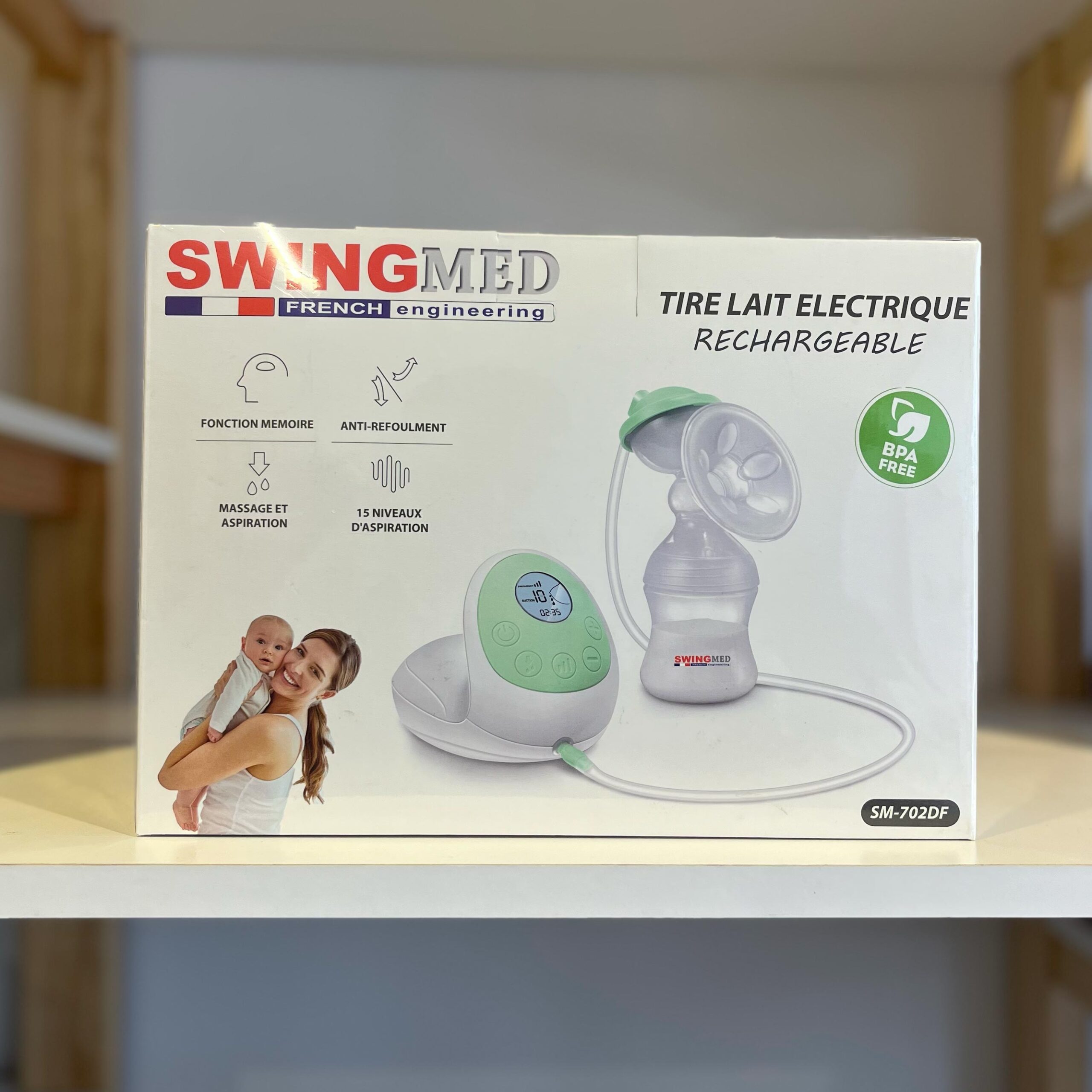 TIRE LAIT ELECTRIQUE RECHARGEABLE |  SWINGMED
