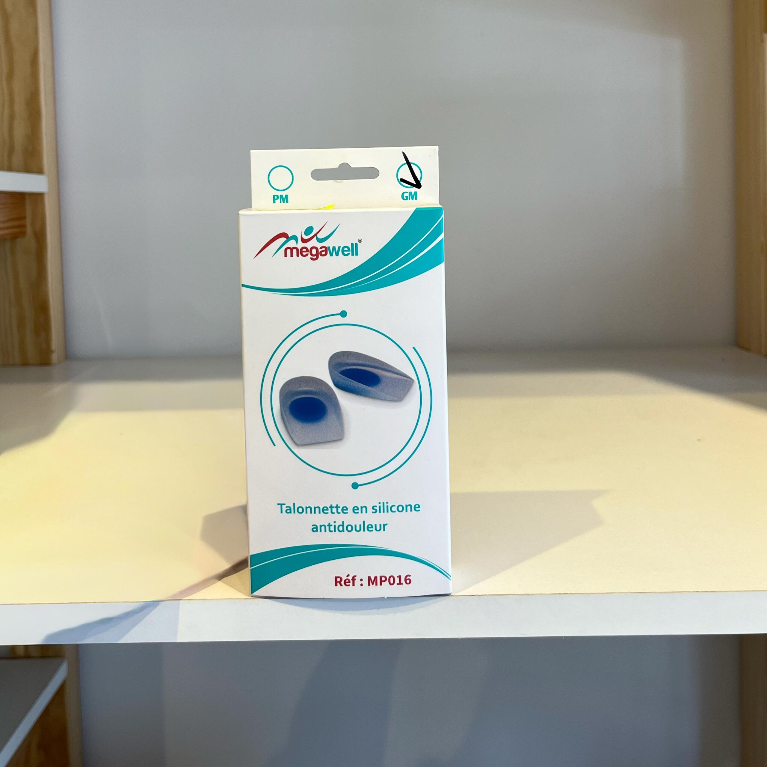 TALONNETTE EN SILICONE ANTIDOULEUR