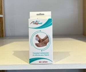 COUSSINET MÉTATARSIEN EN SILICONE POUR L'ÉPINE
