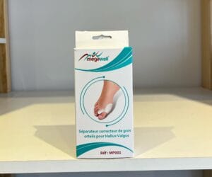 ATTELLE ARTICULÉE DE NUIT AVEC GEL POUR HALLUX VALGUS