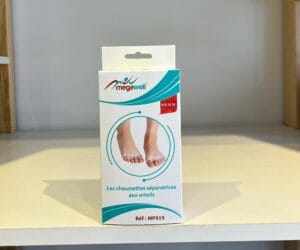 LES CHAUSSETTES SÉPARATRICES AUX ORTEILS