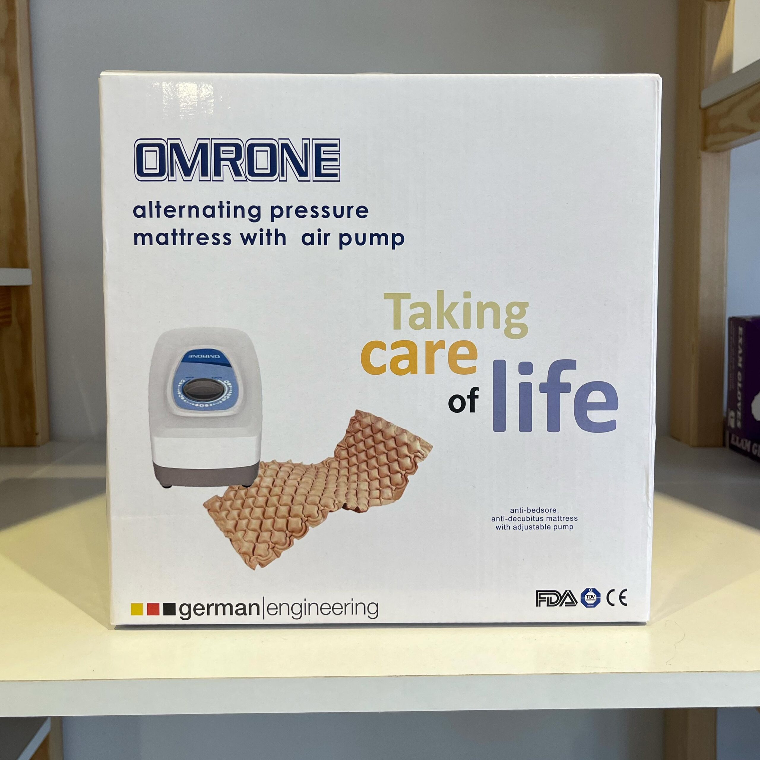 OMRONE MATELAS À PRESSION ALTERNÉE AVEC POMPE À AIR
